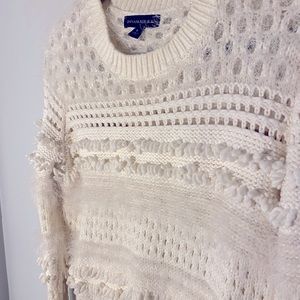 Banana Republic Fuzzy Chic Holiday Sweater Sz Sm